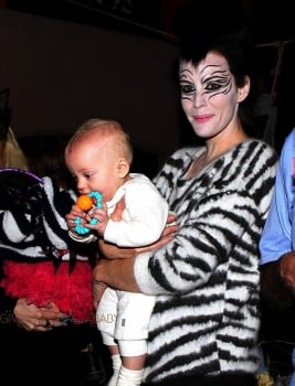 Liv Tyler out for Halloween with son Sailor Gardner