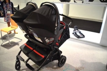 Peg Perego Book For two 2016 - 2 car seats side view