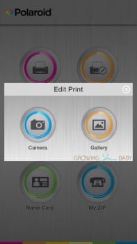 Polaroid Zip instant mobile printer - options
