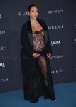 Pregnant Kim Kardashian West at the LACMA 2015 Art+Film Gala