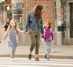 Sarah Jessica Parker does the school run with Marion & Tabitha Broderick