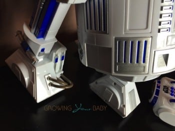 Star Wars R2-D2 Interactive Robotic Droid  - close-up