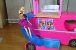 barbie pop up camper - pool