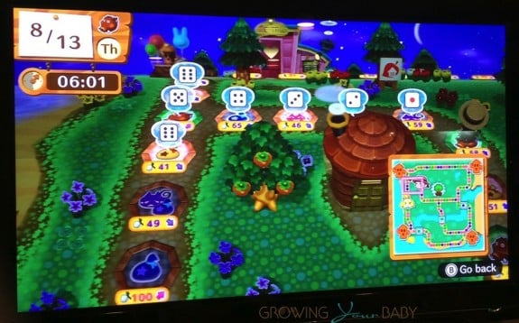 Animal Crossing - amiibo Festival - game map