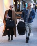Ashlee Simpson and Evan Ross Take Jagger Out For Lunch