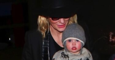 Cate Blanchett Arrives to LAX With Daughter Edith