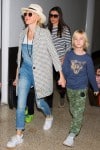 Naomi Watts arrives in Australia with sons Samuel and Alexander for the holidays