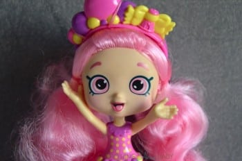Shopkins Bubbleisha doll  - close up