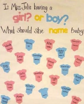 Teacher Gets A Surprise When She Asks PreSchoolers For Baby Name Suggestions