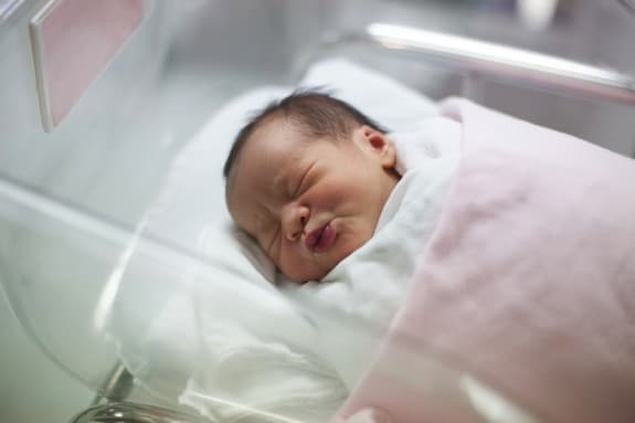 newborn baby hospital