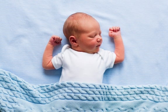 newborn baby sleeping