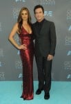 Jeff Probst and wife Lisa at The 21st Annual Critics' Choice Awards in Los Angeles