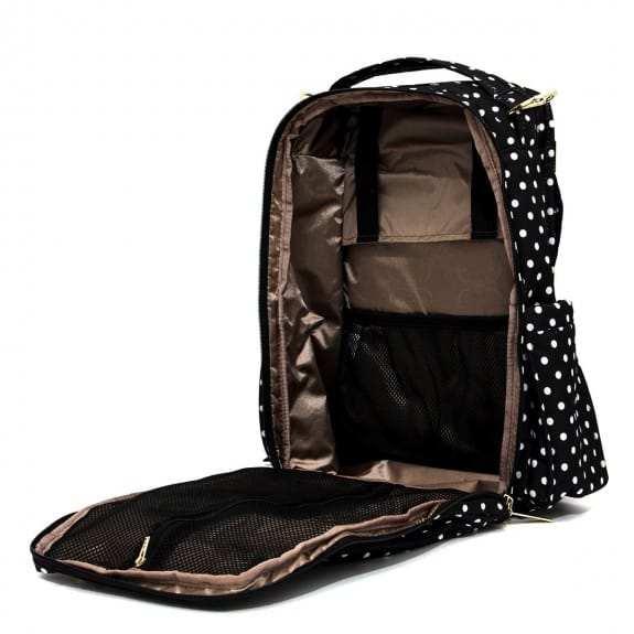 Ju-Ju-Be Be Right Back Backpack Diaper Bag interior