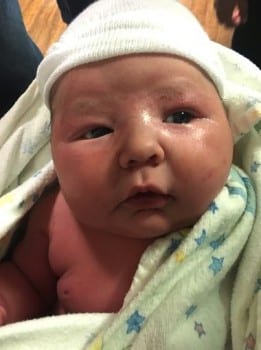 Kasen Michael Box weighed 12lbs at birth