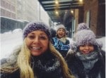 Kate Hudson braves the snow in NYC with son Bing