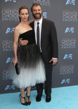 Leslie Mann, Judd Apatow attends The 21st Annual Critics' Choice Awards in Los Angeles