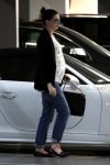 Pregnant Anne Hathaway Shops in LA