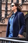 Pregnant Liv Tyler leaves her townhouse in NYC