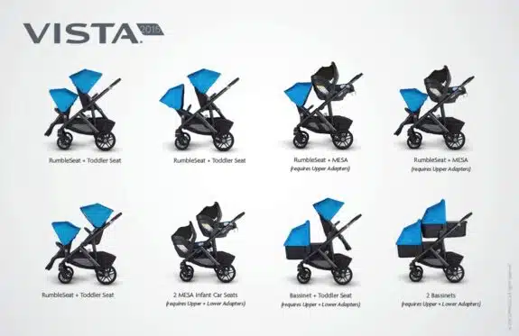 UppaBaby Vista configurations