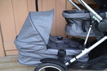 phil&teds Voyager - second seat as a bassinet