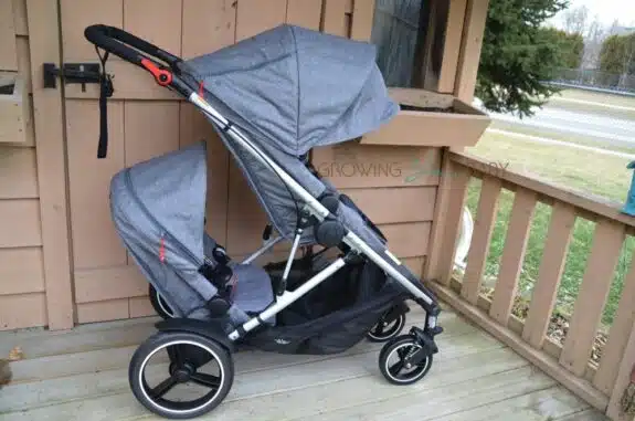 Video: Featured Review ~ phil&teds Voyager Inline Double Stroller