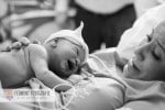 Child birth seconds after baby's birth 6