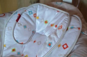 Fisher-Price's Soothing Motions Seat - seat fabric