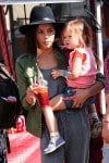 Jenna Dewan spends the day at the LA farmers market with her daughter Everly Tatum