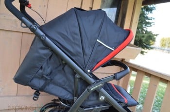 Peg Perego Book Cross Stroller - seat fully reclined
