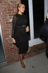 Pregnant Chrissy Teigen is a Glam-Mama-to-Be at Ouiai Haircare Party