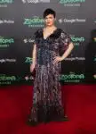 Pregnant Ginnifer Goodwin walks the red carpet at the Zootopia premiere