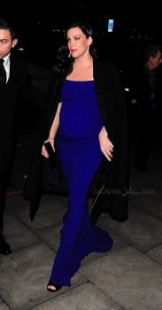 Pregnant Liv Tyler arrives at the Elle Style Awards