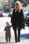 Rachel Zoe shops with her son Kaius Berman in LA