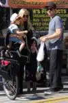Roger Berman and Rachel Zoe shop at the market with their boys Skyler & Kaius