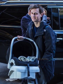 Jared Kushner returns home after welcoming son Theodore