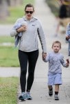 Jennifer Garner Goes For a Walk With Her Adorable Son Samuel Affleck in LA
