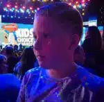 Liam McDermott at the Nickelodeon Kid's Choice Awards 2016