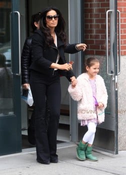 Padma Lakshmi Steps Out In NYC With Her Daughter Krishna