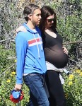 Pregnant Anne Hathaway hikes in Runyon Canyon with husband Adam Shulman
