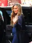 Pregnant Chrissy Teigen out in New York City