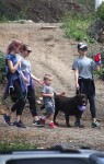 Reese Witherspoon hike the Santa Monica Hills with her kids Ava and Tennessee