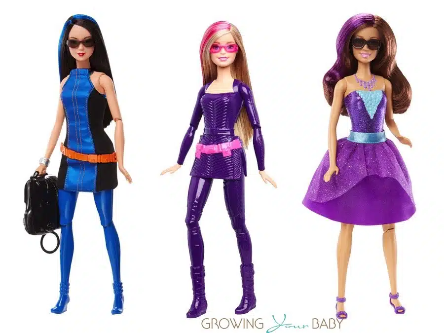 Secret Agent dolls Barbie Spy Squad