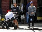 Benjamin McKenzie & Morena Baccarin Out With Their Daughter Frances
