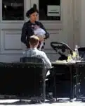 Benjamin McKenzie & Morena Baccarin Out With Their Daughter Frances