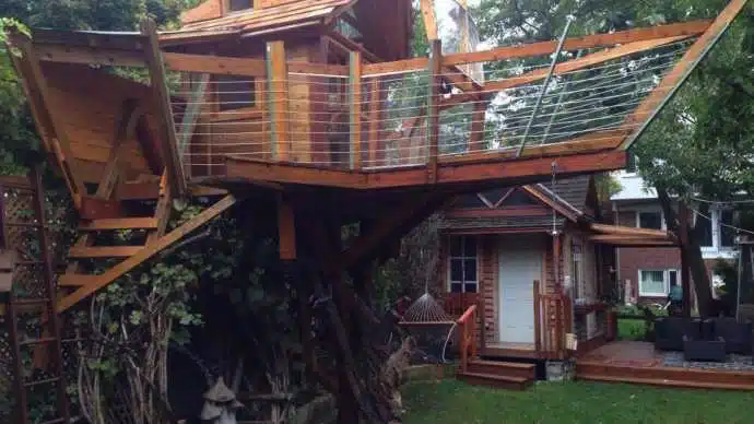 Dad Builds 30K Treehouse For Kids; City Tells Him To Take It Down