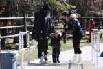 Kim Kardashian and Kanye West with daughter North in Vail Colorado