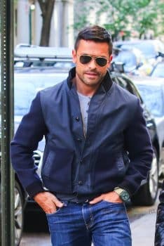 Mark Cosuelos steps out in NYC
