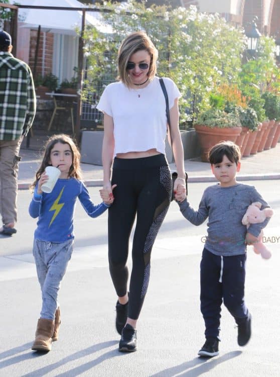Miranda Kerr steps out with son Flynn Bloom in LA