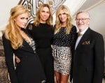 Nicky Hilton, Paris Hilton Inga Rubenstein and Dominique Chevalier at the Preview Dinner for the upcoming Biennale Des Antiquaires