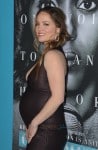 Pregnant Erika Christensen attends the premiere of Confirmation
